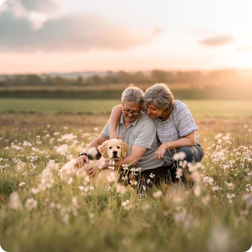 Famille d'accueil HANDI'CHIENS