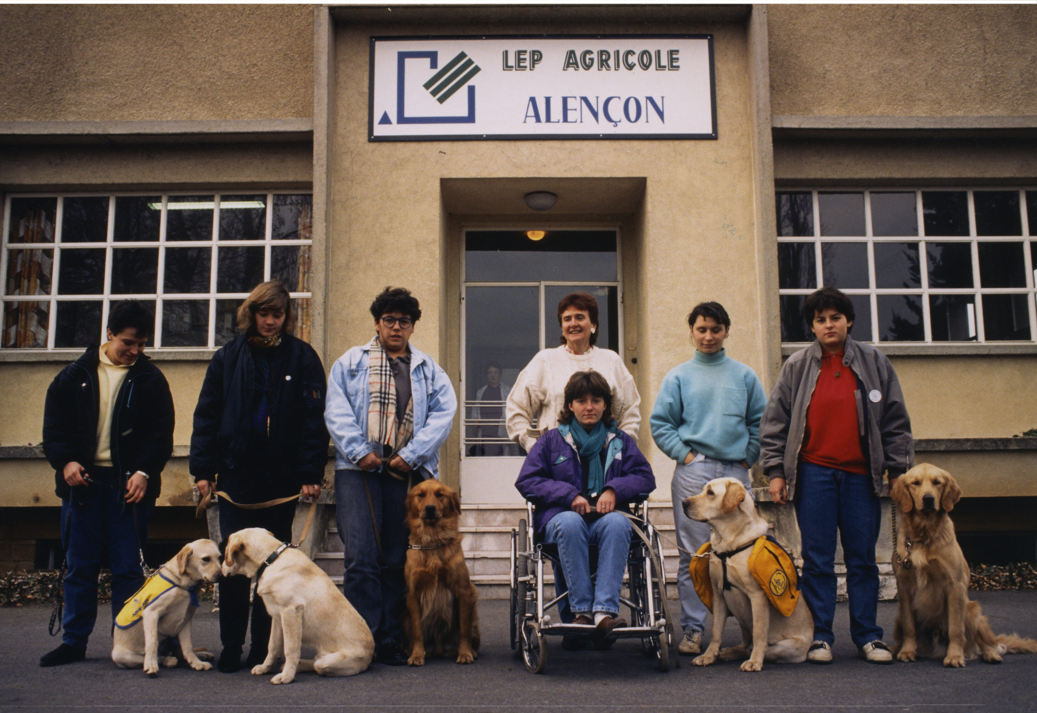 Première promotion de familles d'accueil au Lycée professionnel agricole Alençon
