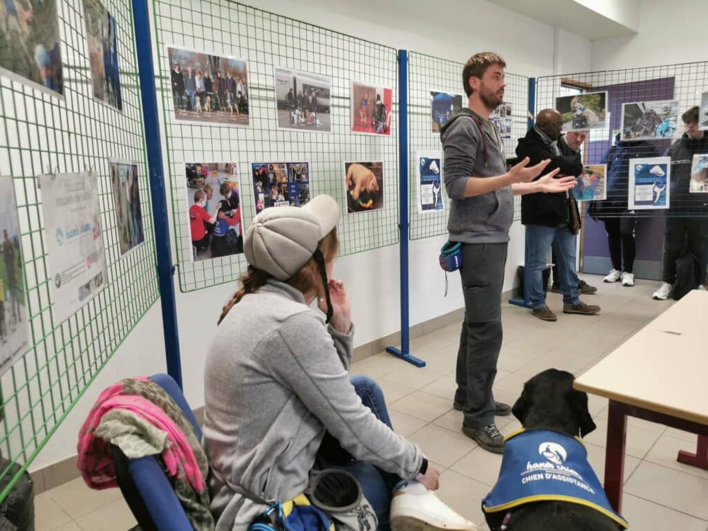 Démonstration HANDI'CHIENS à Bar-le-Duc.
