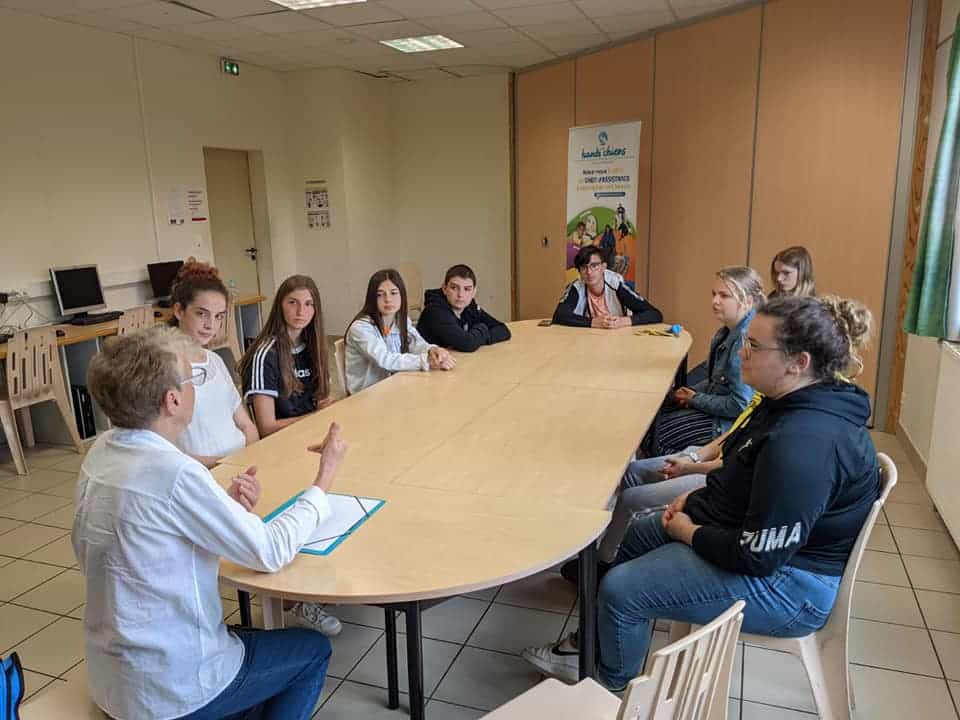 Jeunes ambassadeurs HANDI'CHIENS LPA Mauléon