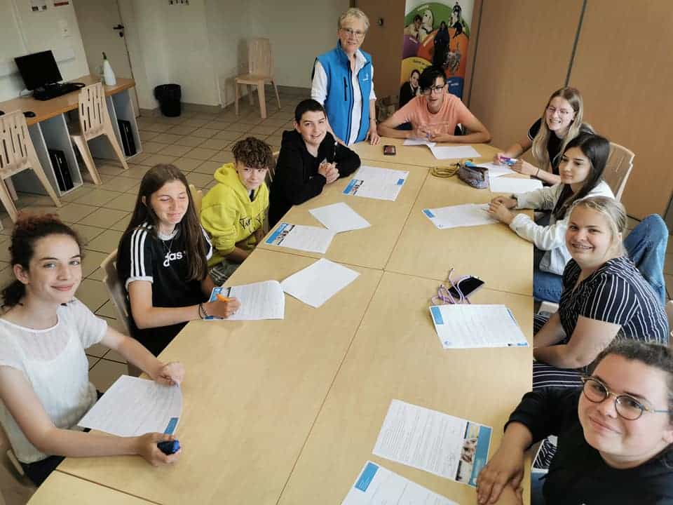 Jeunes ambassadeurs HANDI'CHIENS LPA Mauléon