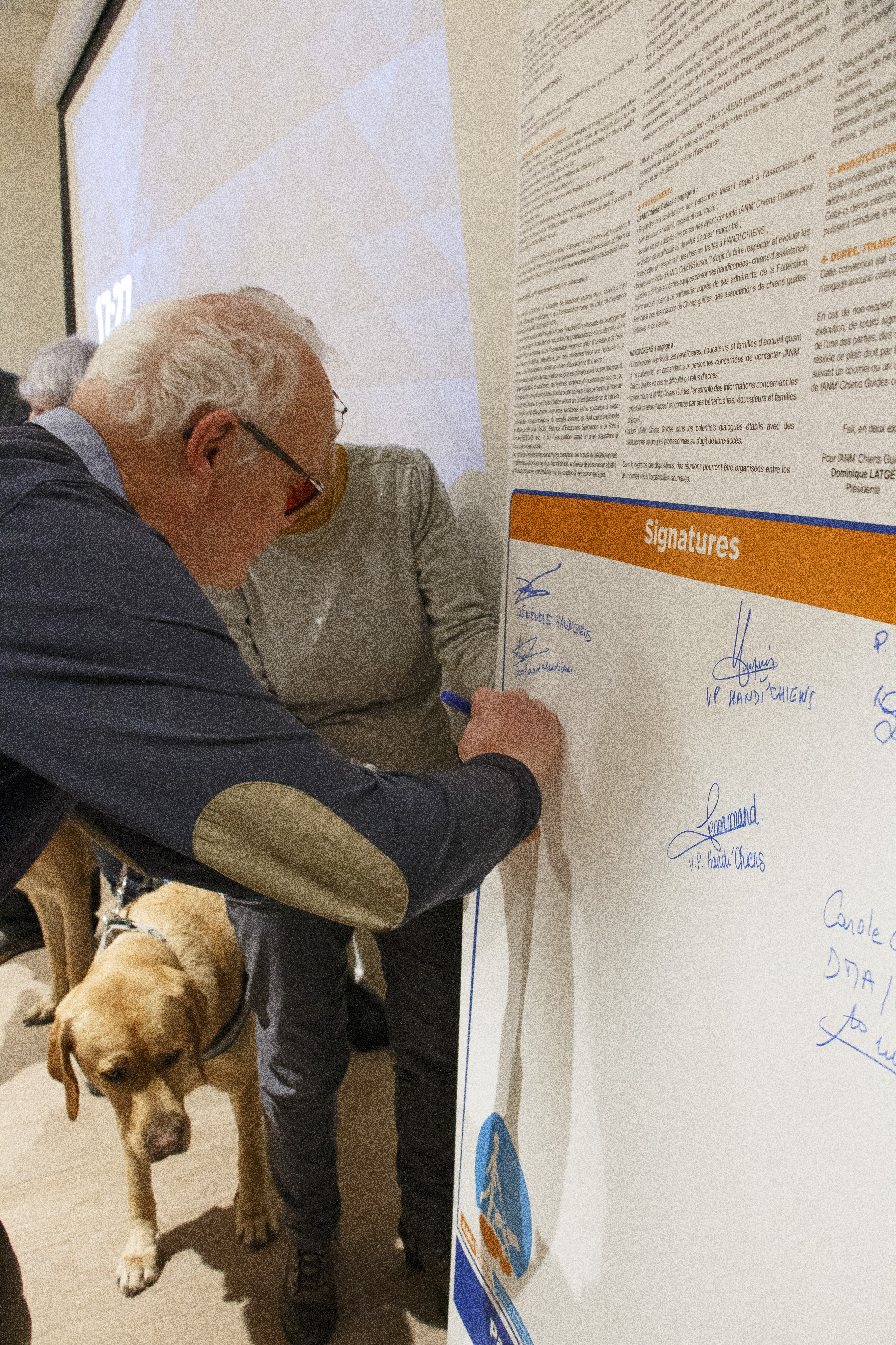 Signature convention HANDI'CHIENS - ANM Chiens Guides