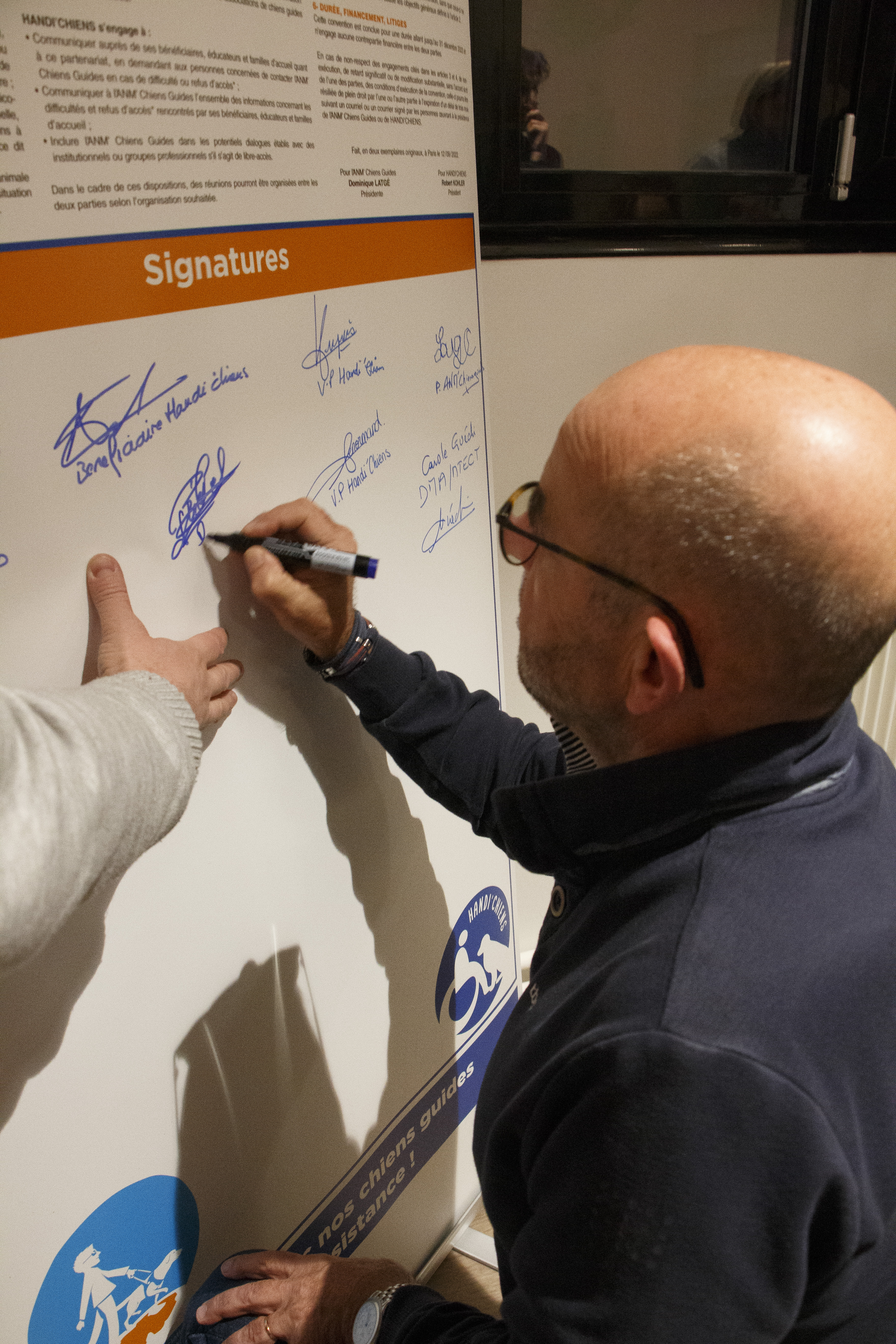 Signature convention HANDI'CHIENS - ANM Chiens Guides
