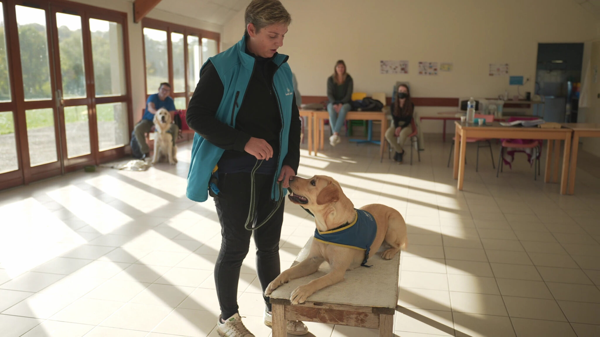 Anne-Sophie, Cours famille d'accueil